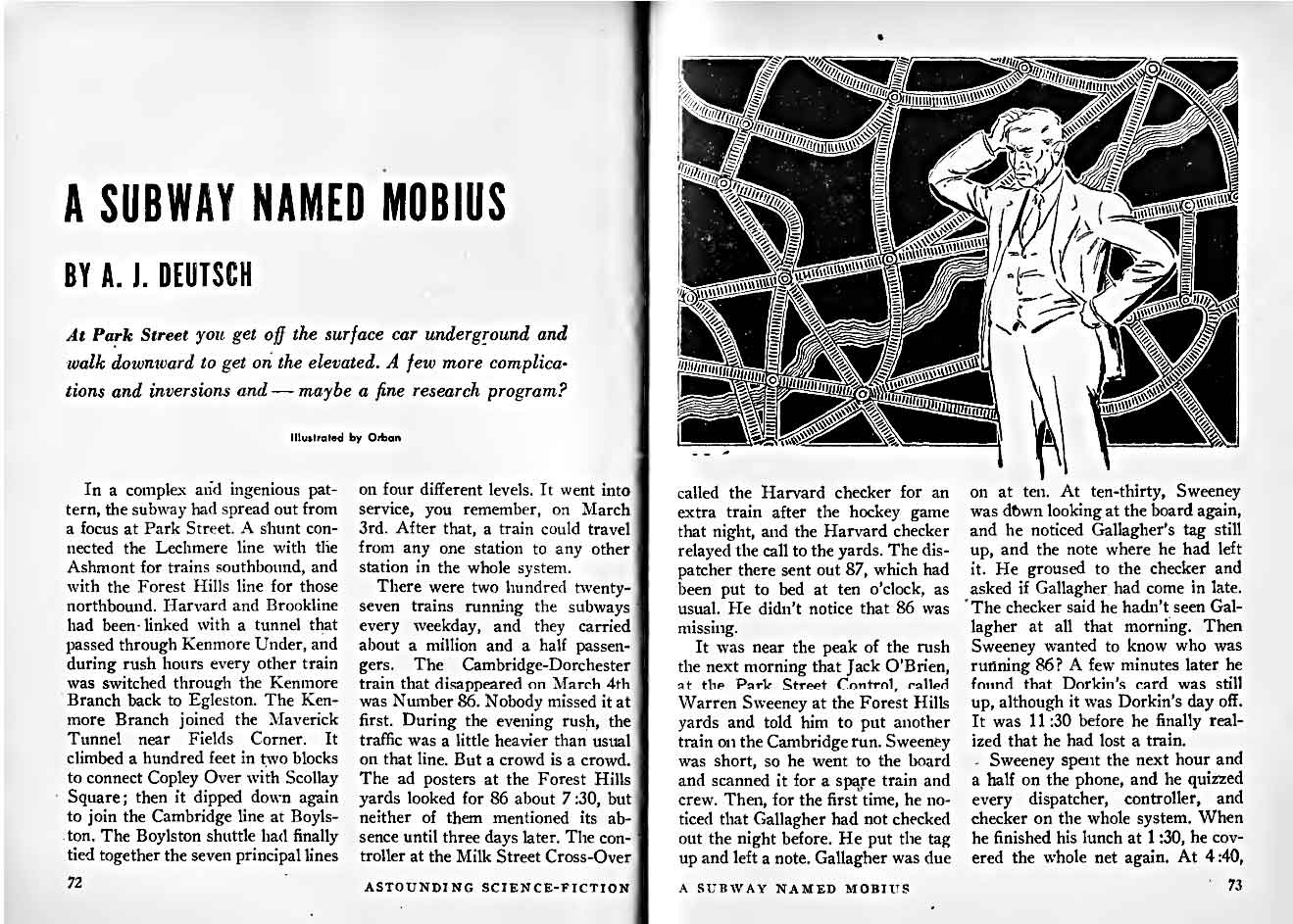 A Subway Named Moebius