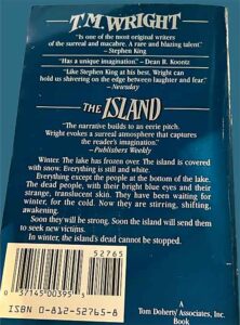 The island back cover