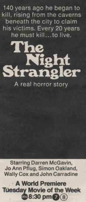 The Night Strangler The Bedlam Files