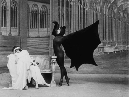 Les Vampires (1915) - Louis Feuillade - vintage poster recreation
