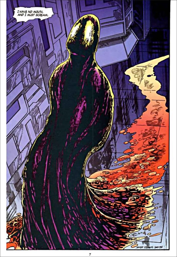 I have no mouth and I must scream by John Byrne