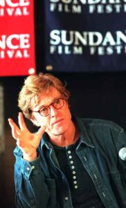 Robert Redford in Salt Lake City