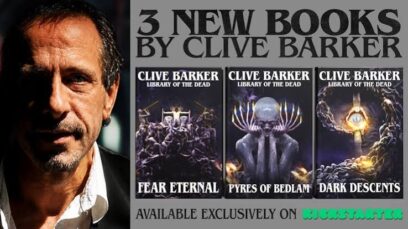 Clive Barker 3 Books Library